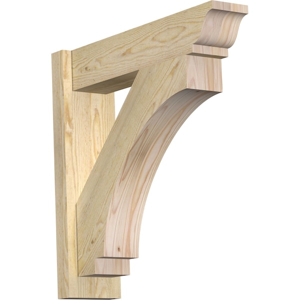 Ekena Millwork Imperial Rough Sawn Traditional Outlooker, Douglas Fir, 6"W x 24"D x 24"H OUT06X24X24IMP01RDF - main